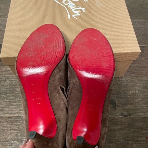 SZ 40 Belle Christian Louboutin Botties - Picture 6 of 7